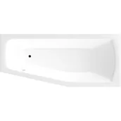 Wanny - Aqualine Opava wanna narożna 160x70 cm prawa biała A1671 - miniaturka - grafika 1