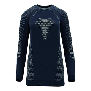 UYN UYN Damska koszulka 2.0 Uw Lg_sl.round Neck Shirt Bielizna czarny Celebrity Silver L-XL U100229 - Koszulki i topy damskie - miniaturka - grafika 1