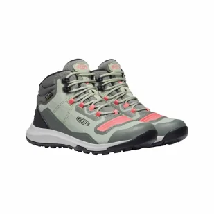 Buty trekkingowe damskie KEEN TEMPO FLEX MID WP - Buty trekkingowe damskie - miniaturka - grafika 1
