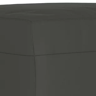 Lumarko Ławka, ciemnoszara, 70x35x41 cm, obity mikrofibrą - Ławki do przedpokoju - miniaturka - grafika 6