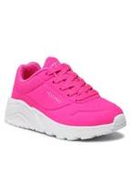 Buty dla dziewczynek - Skechers Sneakersy In My Zone 310450L/HTPK Różowy - miniaturka - grafika 1