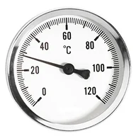 Akcesoria hydrauliczne - Ferro Termometr 1/2&quot; 0-120°C T63120A - miniaturka - grafika 1