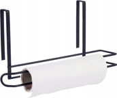 Dozowniki papieru i mydła dla firm - Kinvara Metalowy uchwyt na ręcznik papierowy, do zawieszenia na drzwiach szafki - miniaturka - grafika 1