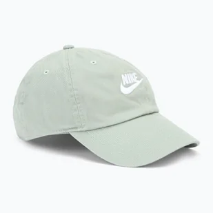 Czapka z daszkiem Nike Club Unstructured Futura Wash jade horizon/white - Czapki damskie - miniaturka - grafika 1