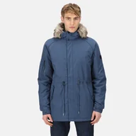 Kurtki męskie - Regatta Męska Kurtka Parka Zimowa Salinger Iii Granatowy, Rozmiar: XL - miniaturka - grafika 1