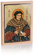 Ikony i obrazy sakralne - Ikona religijna Święty Tomasz More - miniaturka - grafika 1