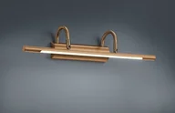 Lampy ścienne - Trio Leuchten Nowoczesny podłużny kinkiet stary brąz zawiera LED - Cuadro - miniaturka - grafika 1