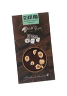 Czekolada - Czekolada deserowa bez cukru M.Pelczar Chocolatier z orzechami laskowymi 45g - miniaturka - grafika 1