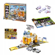 Zabawki konstrukcyjne - Zestaw samochodowy DIY – tory, garaż, lotnisko, parking dla dzieci - miniaturka - grafika 1