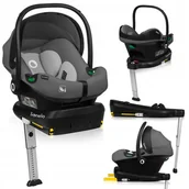 Akcesoria do fotelików - Baza do fotelika nosidła Lemmy I-Size mocowanie ISOFIX Lionelo Lemmy Base - miniaturka - grafika 1