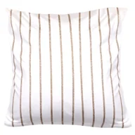 Poszewki na poduszki - Poszewka bawełniana jersey exclusive 40x40 2433 biała pasy - miniaturka - grafika 1