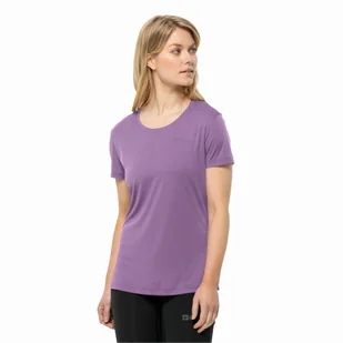 T-shirt damski Jack Wolfskin TECH T W velvet - S - Koszulki i topy damskie - miniaturka - grafika 1