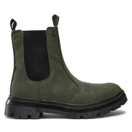 Botki damskie - Sztyblety Wrangler Hadley 20243063.52A Zielony - miniaturka - grafika 1