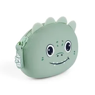 Portfele - Back2Fun MONDERO Silikonowe szczeniaczki Dino B2F Akcesoria podróżne - Portfel unisex dla dzieci, 90 x 70 x 35 mm, Zielony, 90 x 70 x 35 mm - miniaturka - grafika 1