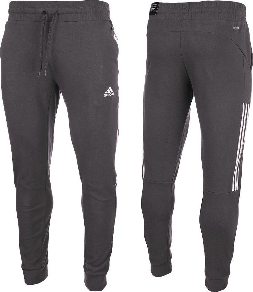 Adidas Spodnie męskie adidas Aeroready Motion Sport Pants szare HC0648 S