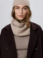 Moda i Uroda OUTLET - Reserved - Szal z wełną i kaszmirem - beżowy - miniaturka - grafika 1