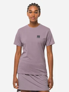 Koszulka damska długa Jack Wolfskin Bike Commute T W 1809031-2207 XS Ciemnoróżowa (4064993702750). T-shirty damskie - Koszulki i topy damskie - miniaturka - grafika 1
