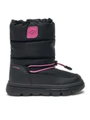 Buty dla dziewczynek - Geox Śniegowce Willaboom J46HWB 0FU54 C0922 S Czarny - miniaturka - grafika 1