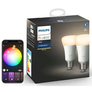 Philips Philips Hue White Ambiance E27 Bulb - BT - 2-pack 929002216904 - Systemy inteligentnych domów - miniaturka - grafika 1