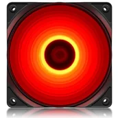 Wentylatory komputerowe - deepcool Case Fan RF 120 R DP-FLED-RF120-RD - miniaturka - grafika 1