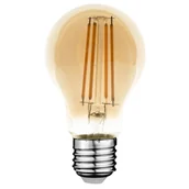 Żarówki tradycyjne - Żarówka A60 8W E27 Grey Edison Ozdobna Filament - miniaturka - grafika 1