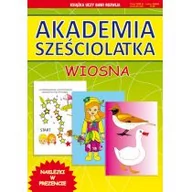 Mapy i plansze edukacyjne - Literat Akademia sześciolatka - Wiosna - Beata Guzowska - miniaturka - grafika 1