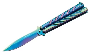 INNY Nóż  Magnum Balisong rainbow (06EX401) 06EX401 - Noże - miniaturka - grafika 1