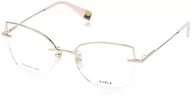 Okulary przeciwsłoneczne - Furla Damskie okulary przeciwsłoneczne Vfu584, różowe złoto W/Coloured Parts, 70, Różowe złoto W/Coloured Parts - miniaturka - grafika 1