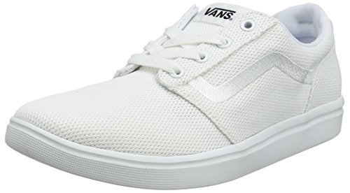 Vans Męskie trampki Mn Chapman Lite Low-Top, Biała siatka, prawdziwa biel, prawdziwa biel, 39 EU