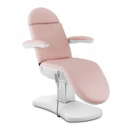 Fotele kosmetyczne - Physa Fotel kosmetyczny PORDENONE POWDER PINK różowo-biały - miniaturka - grafika 1