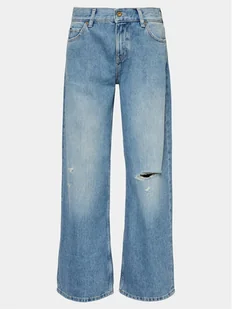 Mustang Jeansy Medley 1015030 Niebieski Wide Leg - Spodnie damskie - miniaturka - grafika 1