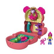 Lalki dla dziewczynek - Mattel Polly Pocket Otwórz i przekręć - Zestaw Leniwiec GTM59 887961918168 - miniaturka - grafika 1