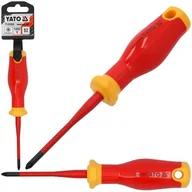 Śrubokręty - Yato Wkrętak Izolowany Śrubokręt Krzyżakowy Pz Extra Slim PZ1x80mm 1000V - miniaturka - grafika 1