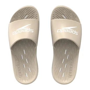 Speedo Klapki męskie | Suwaki basenowe | Szybkoschnące, Pale Tan, 10 UK, Jasnobrązowy, 42.5 EU - Klapki i japonki męskie - miniaturka - grafika 1