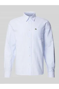 Koszula casualowa o kroju regular fit z naszywką z logo - Lacoste - Koszule męskie - miniaturka - grafika 1