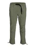 Spodenki męskie - JACK & JONES Jpstgordon Jjjuno Tech Jogger AKM męskie spodnie do biegania, Deep Lichen Green, XL - miniaturka - grafika 1