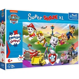 TREFL 50021 Puzzle 160 XL Skaczące pieski / Paw Patrol - Puzzle - miniaturka - grafika 1