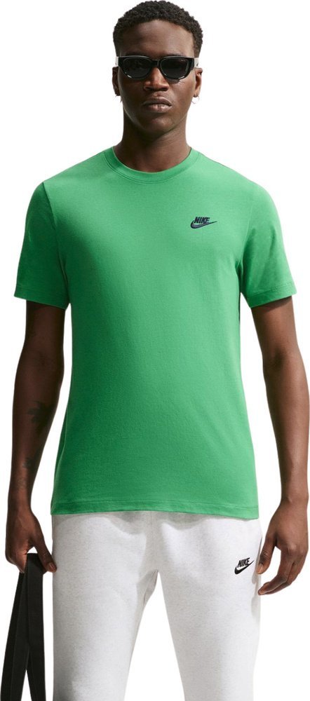 Nike Koszulka męska Nike Club Tee zielona AR4997 306 2XL