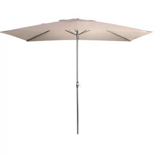 Parasol aluminiowo-stalowy z wentylacją cappucino - Parasole ogrodowe - miniaturka - grafika 1
