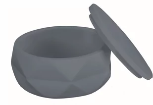 Kleine Wolke Crackle Jar Pojemnik łazienkowy niebieski - Kubki na szczoteczki do zębów - miniaturka - grafika 1