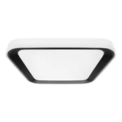 Oprawy, klosze i abażury - Eko-Light Plafon Qudero z pilotem 40 cm czarny 4000 lm LED - miniaturka - grafika 1