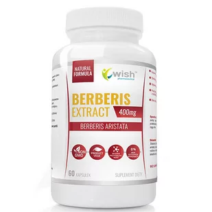 Wish Berberis Extract 400mg 60caps - Witaminy i minerały dla sportowców - miniaturka - grafika 1