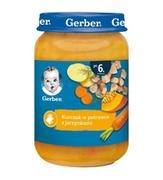 Dania dla dzieci - Nestle Gerber OBIADEK Kurczak w potrawce z jarzynkami, po 6 miesiącu - miniaturka - grafika 1