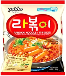 Makaron Rabokki w słodko-ostrym sosie 145g - Paldo - Kuchnie świata - miniaturka - grafika 1