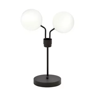 Emibig NOVA LN2 BLACK/OPAL 1138/LN2 nowoczesna lampka nocna klosze 1138/LN2 - Lampy stojące - miniaturka - grafika 1