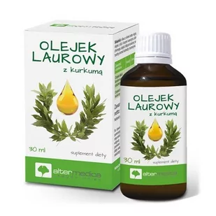 Alter Medica Olejek Laurowy z kurkumą 30 ml - Suplementy naturalne - miniaturka - grafika 1