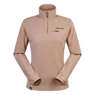 Kurtki damskie - Berghaus Damska kurtka polarowa Prism 2.0 Micro z zamkiem błyskawicznym, różowa glina, 10 - miniaturka - grafika 1