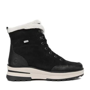 Trzewiki Remonte CEO-D2B76-03 Czarny - Botki damskie - miniaturka - grafika 1