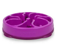 Miski dla psów - FUN FEEDER Miska plastikowa spowalniająca jedzenie MINI/MEDIUM fiolet [51005] - miniaturka - grafika 1
