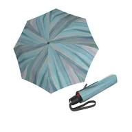 Parasole - KNIRPS T.200 Medium Duomatic Soft Mint - elegancki, w pełni automatyczny parasol - miniaturka - grafika 1